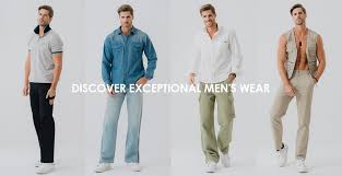 Our Exclusive Men’s Clothing Collection